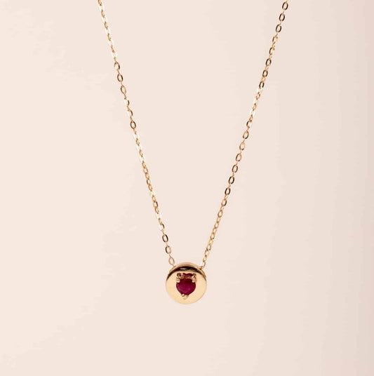 Gargantilla Charming Heart Ruby