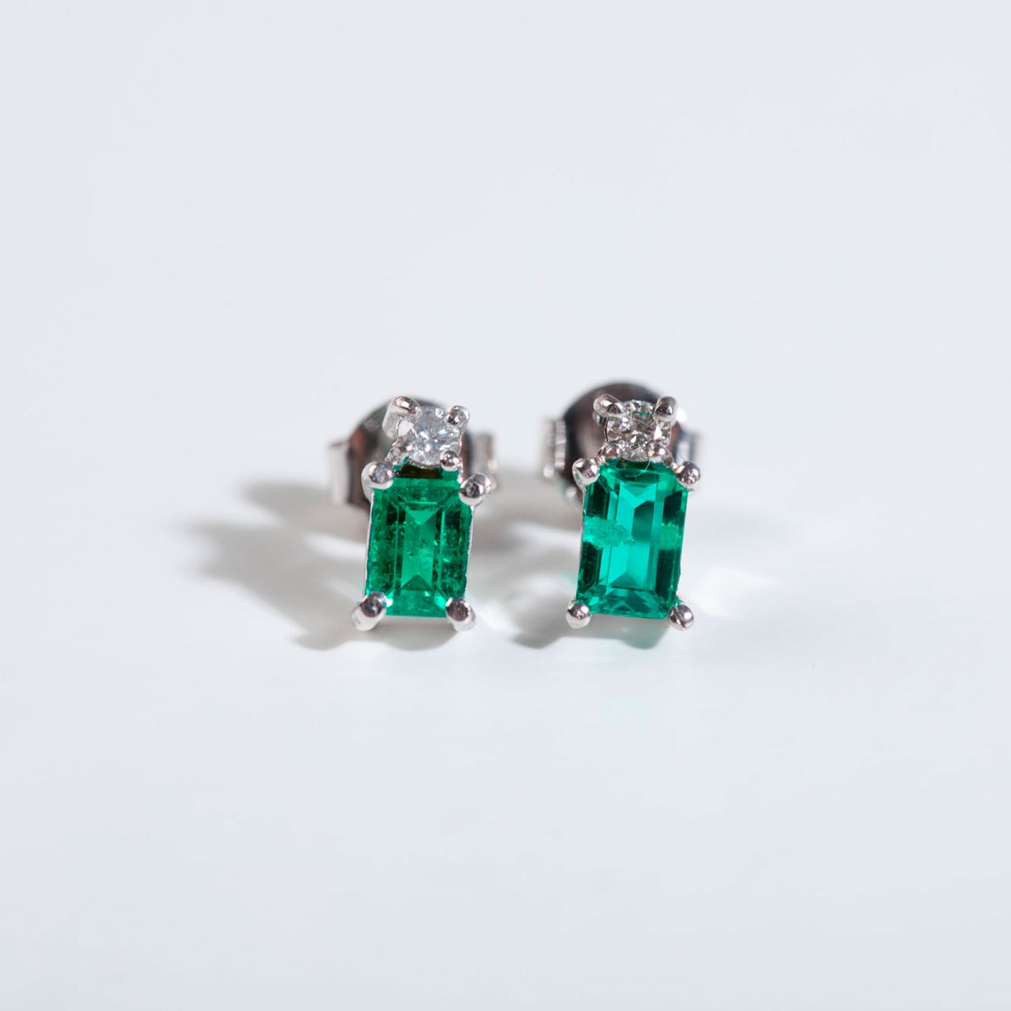 Aretes Square Precious Stones