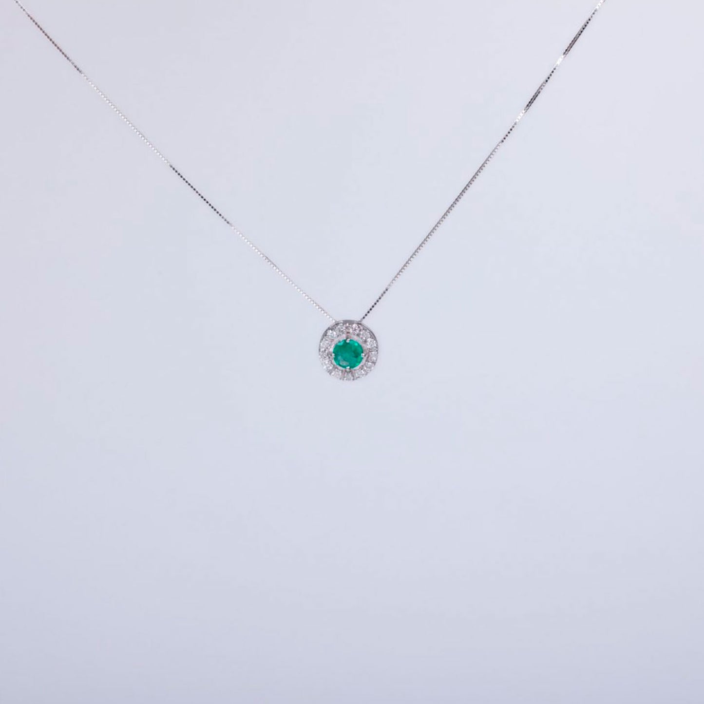 Gargantilla Anabella Emerald and Diamonds