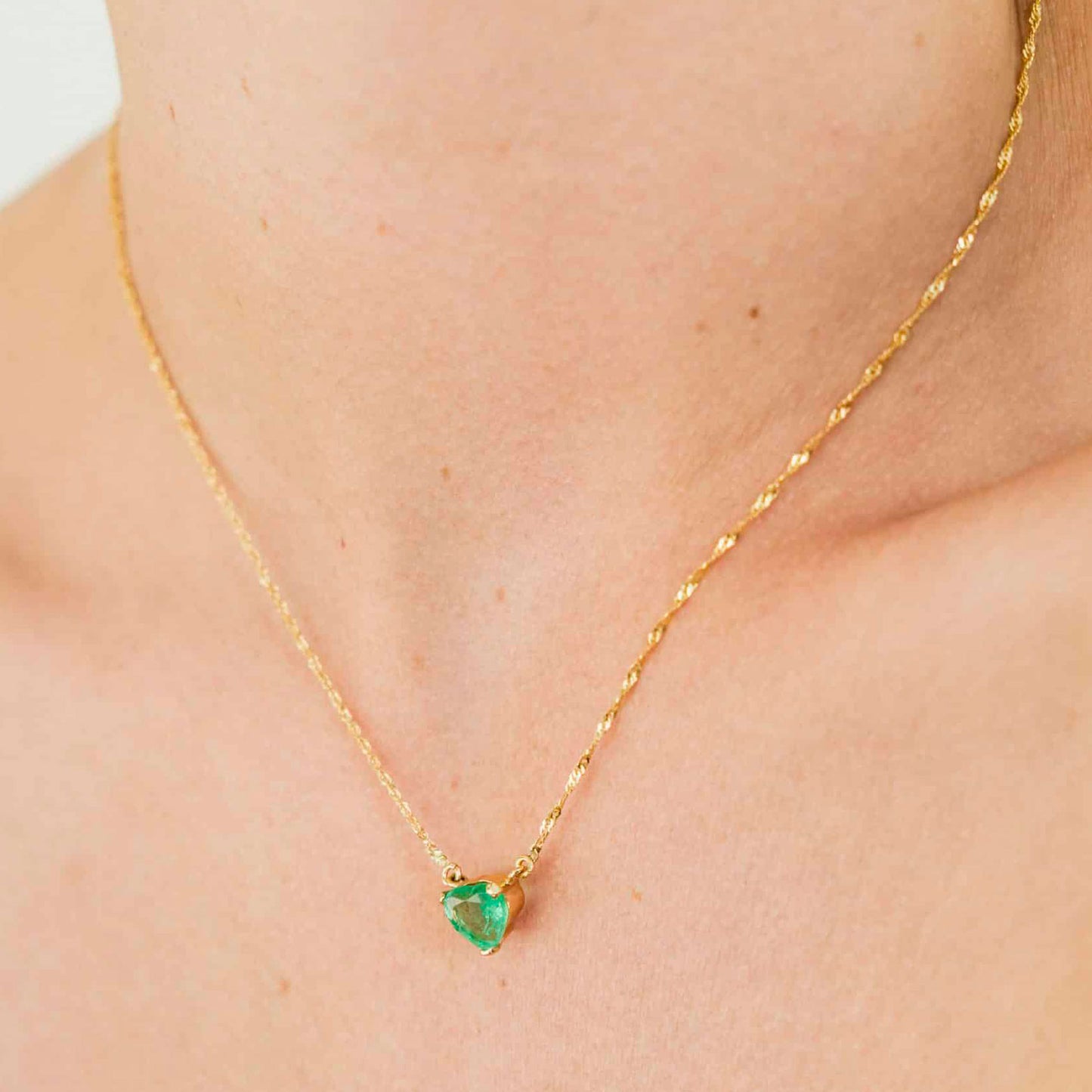 Gargantilla Emerald Heart