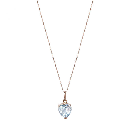 Gargantilla Heart Topaz