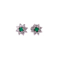Aretes mini flor