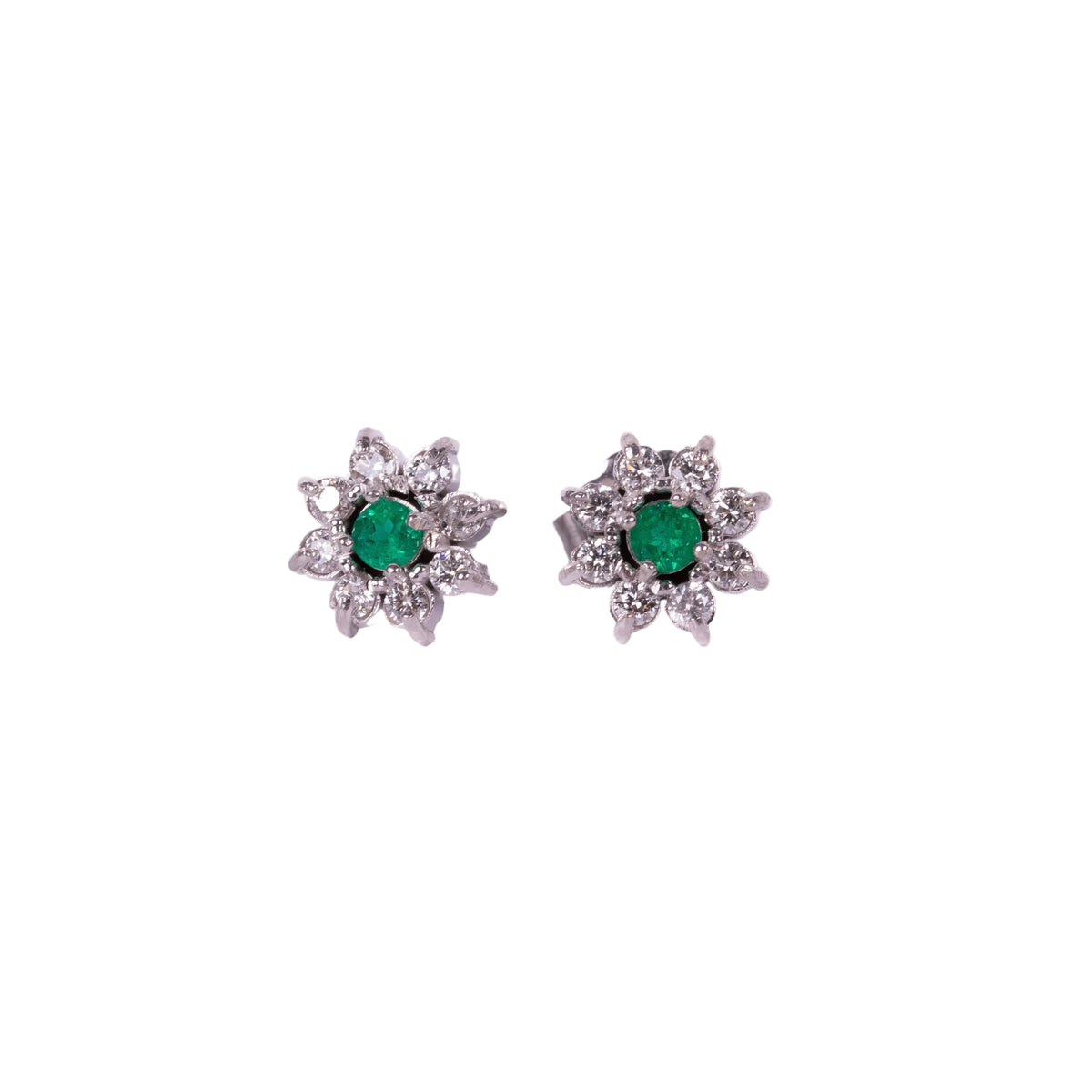 Aretes mini flor