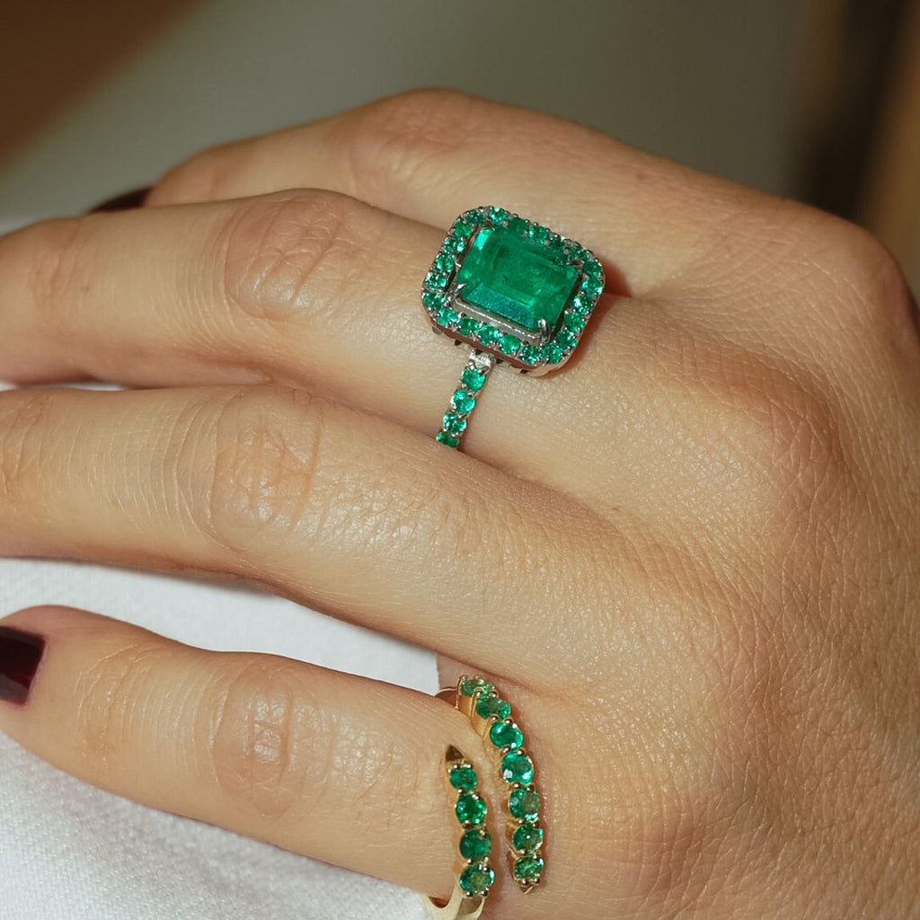 Anillo esencia espiral