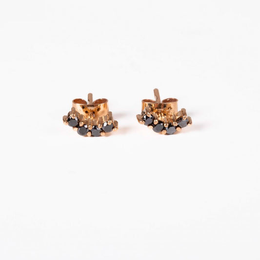 Aretes Curved Black Diamonds