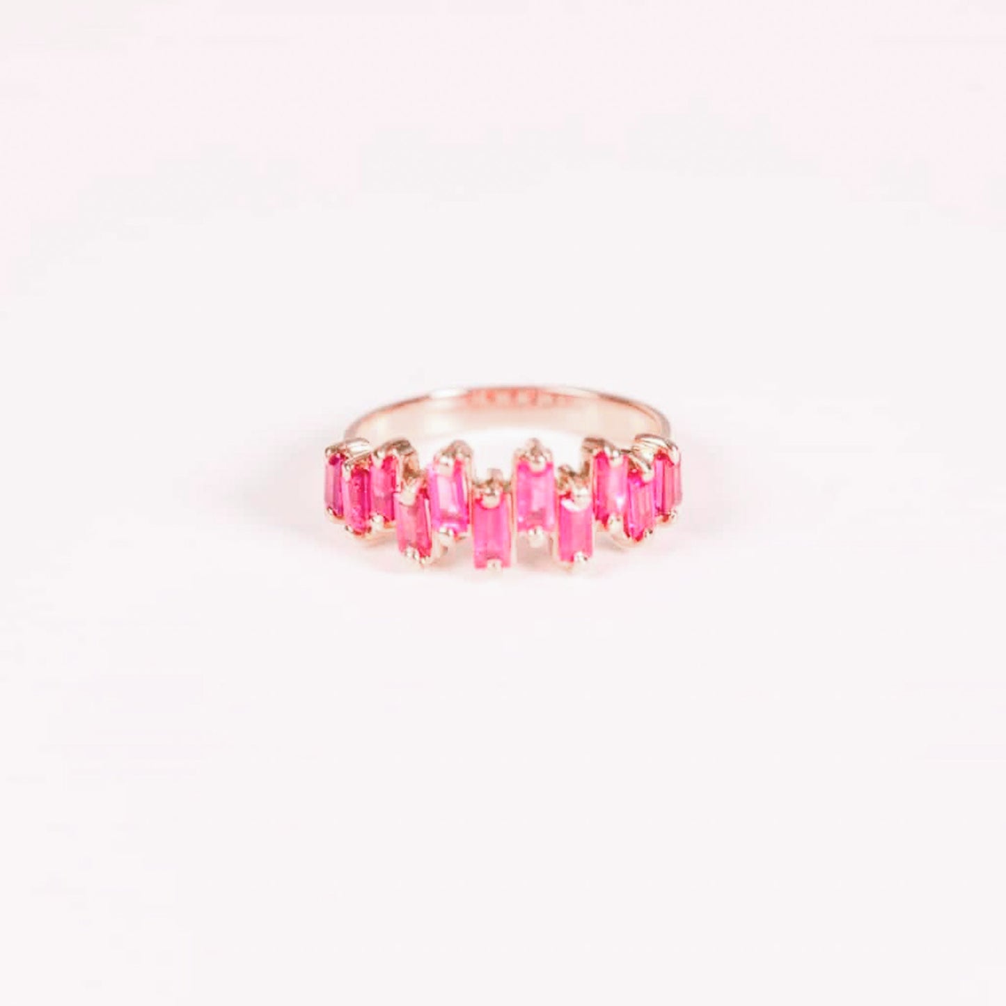 Anillo Ruby Baguette