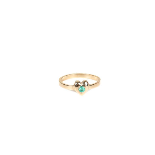 Anillo Petit Heart In Emerald