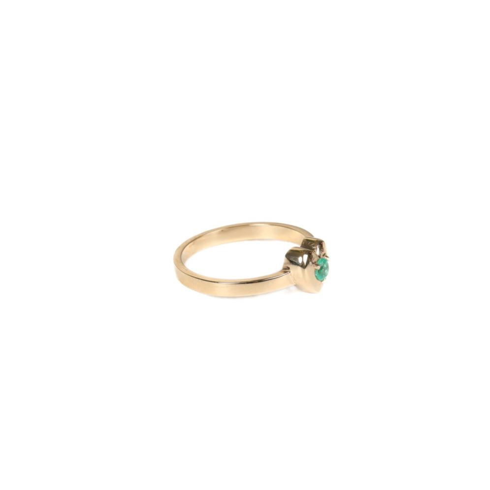 Anillo Petit Heart In Emerald
