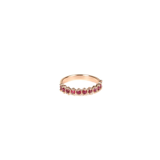 Anillo Half Himera In Ruby