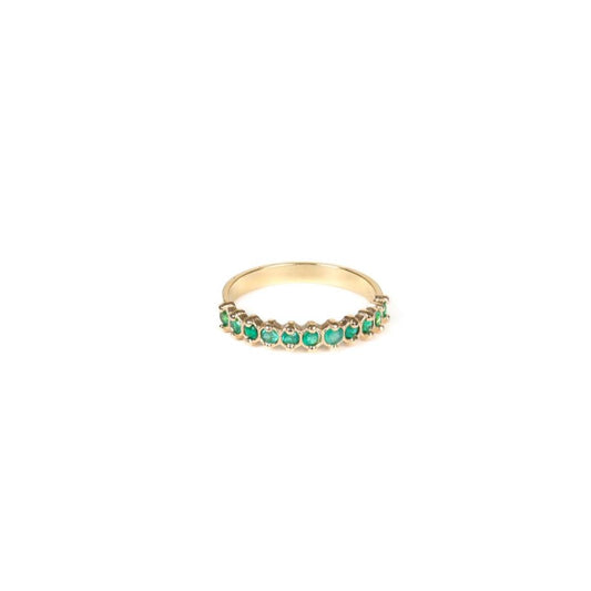 Anillo Half Himera In Emerald