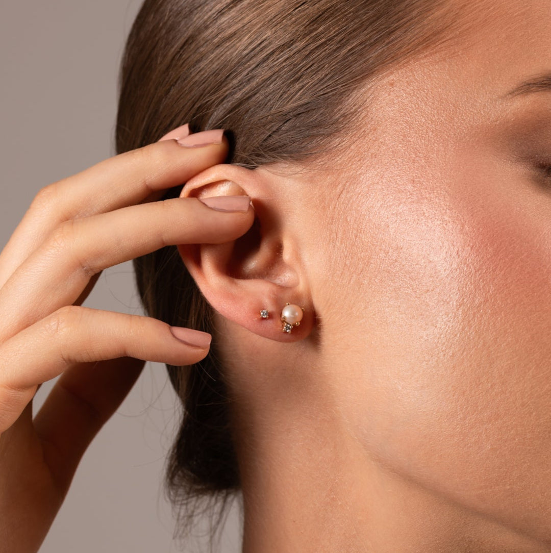 Aretes Aurora in Diamond