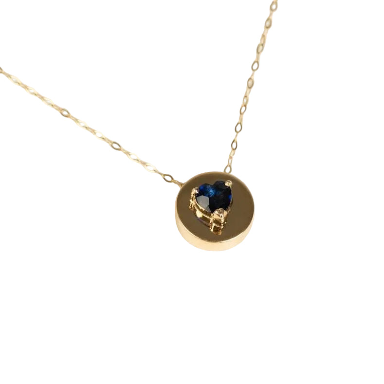 Gargantilla Charming Heart Sapphire