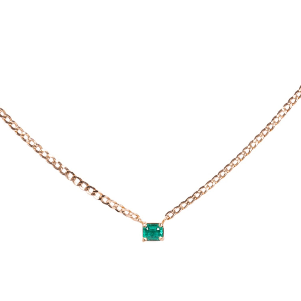 Gargantilla emerald bar