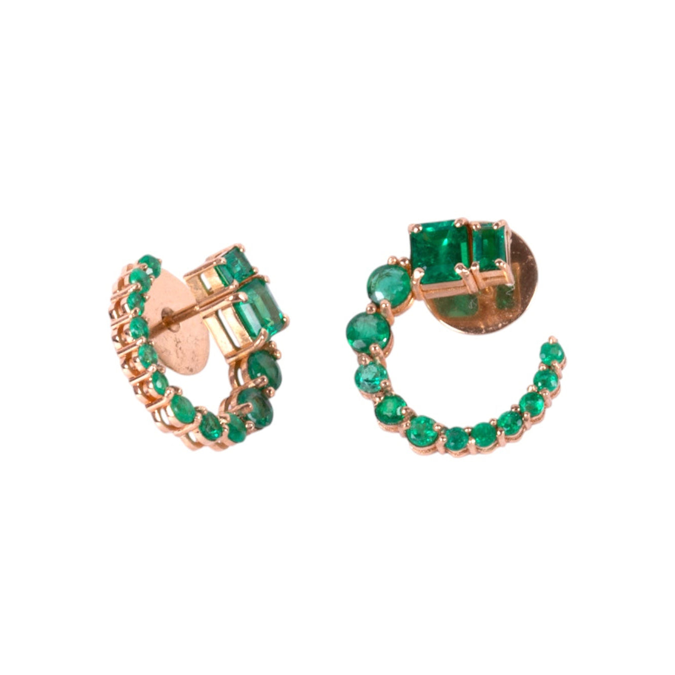 Aretes Luminous Emeralds
