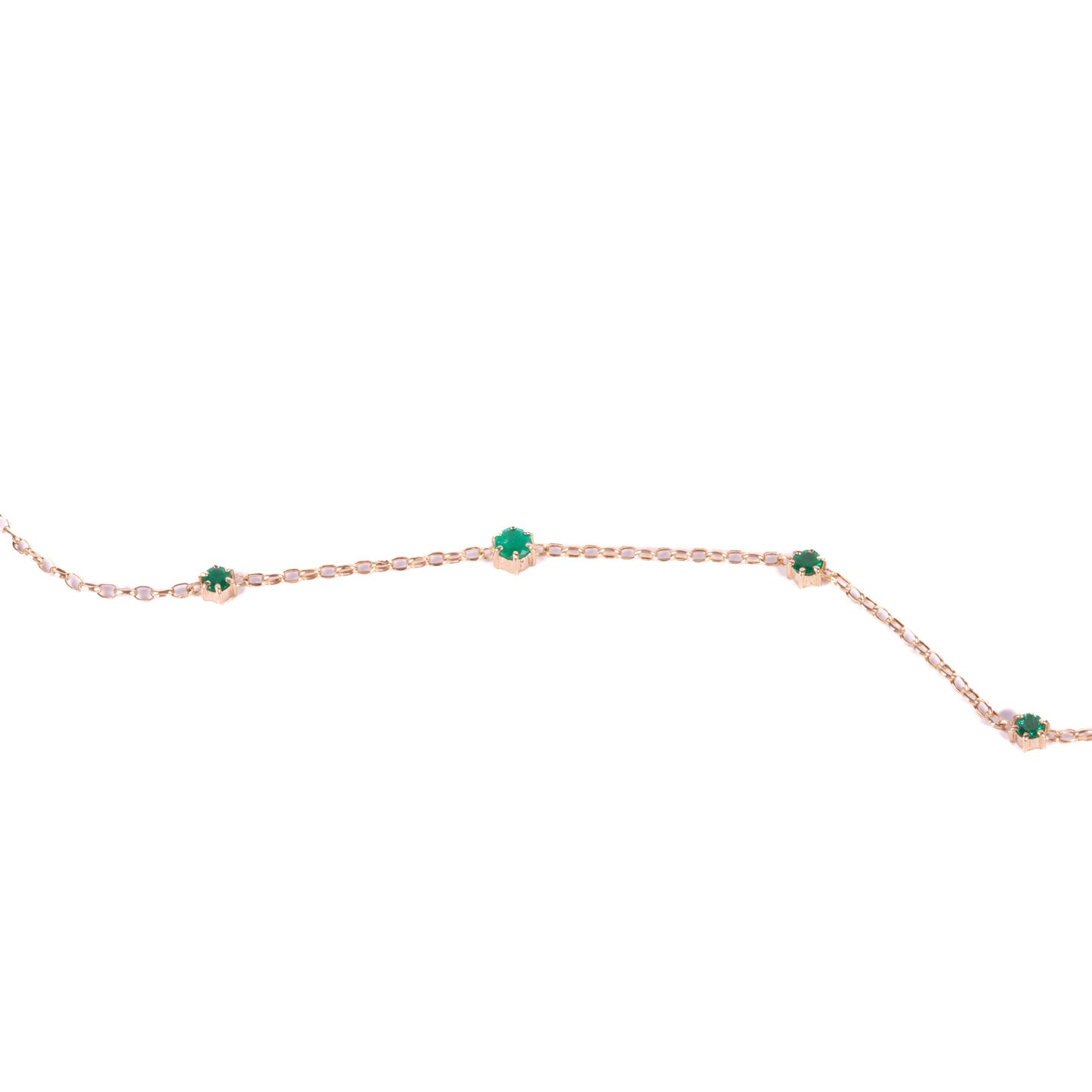 Gargantilla armonía esmeraldas