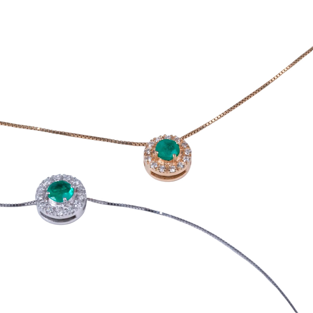 Gargantilla Anabella Emerald and Diamonds