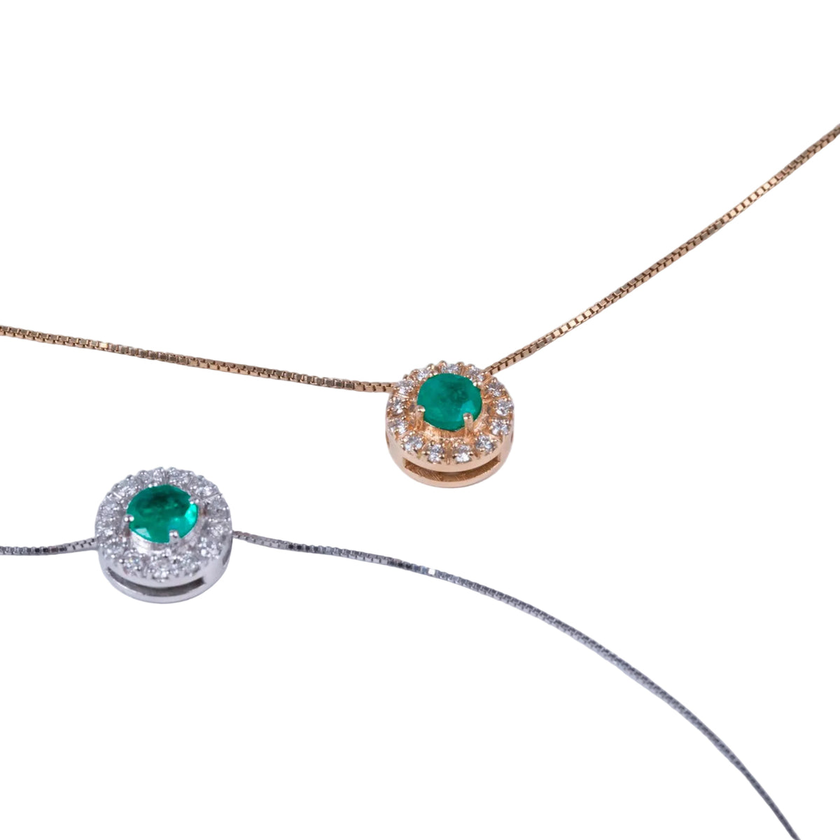 Gargantilla Anabella Emerald and Diamonds