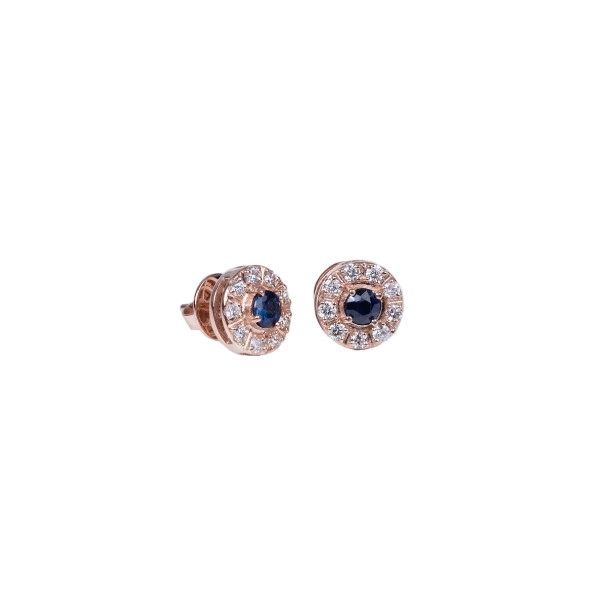 Aretes Anabella Sapphire and Diamonds