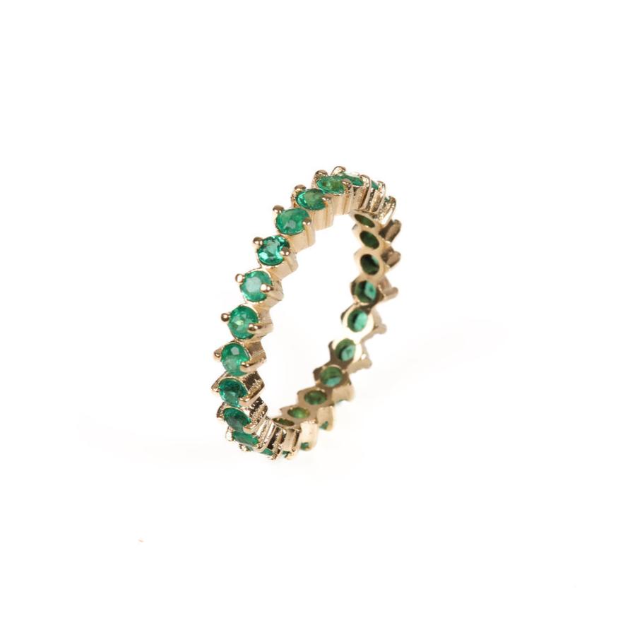 Anillo Himera in Emerald