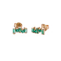 Aretes destello Esmeralda