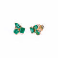 Aretes constelación esmeralda