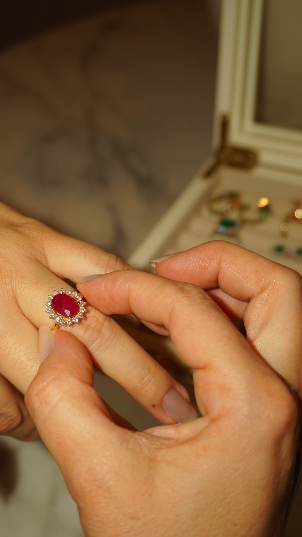 Anillo lady Ruby