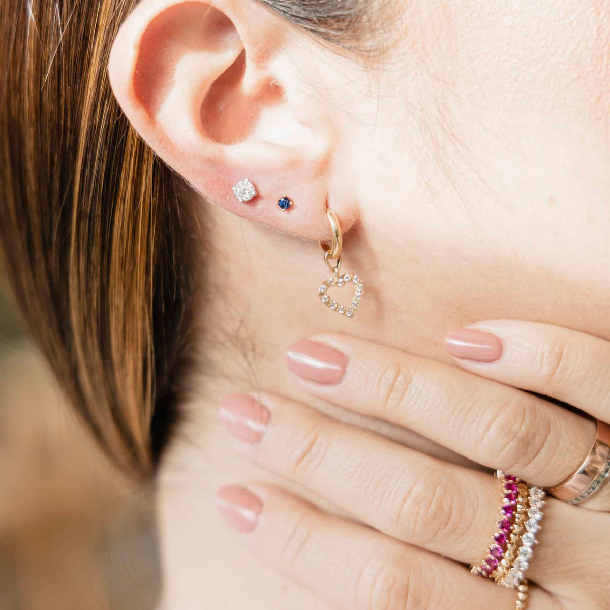 Mini topos Sapphire Sparks