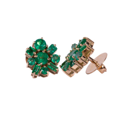 Aretes jardín Esmeralda