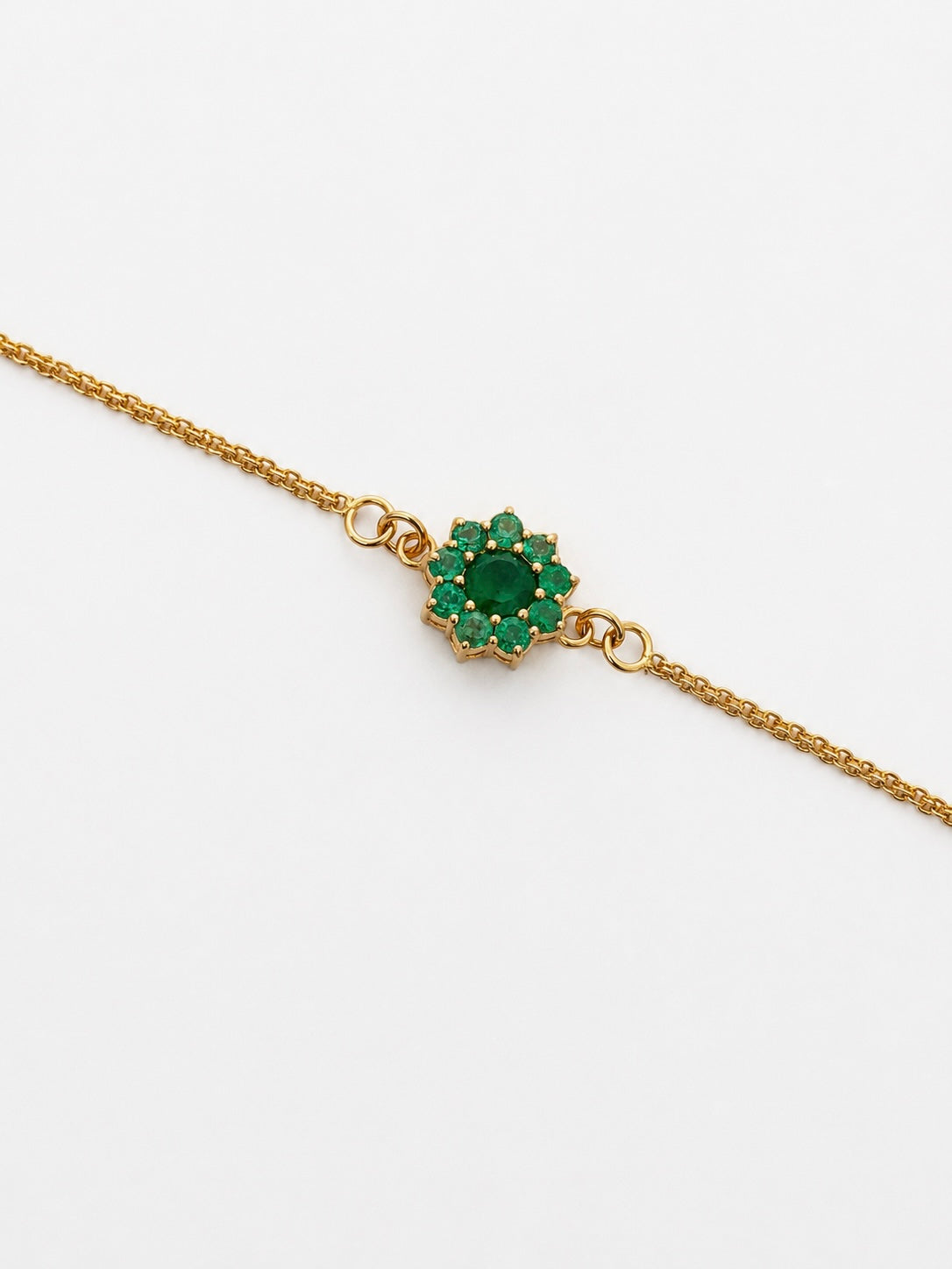 Pulsera Emerald Bloom