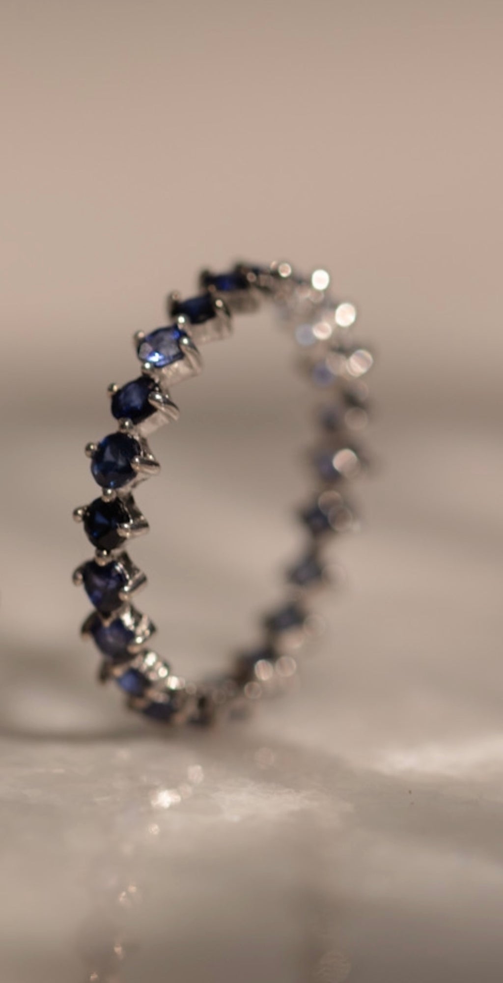 Anillo Himera in Sapphire