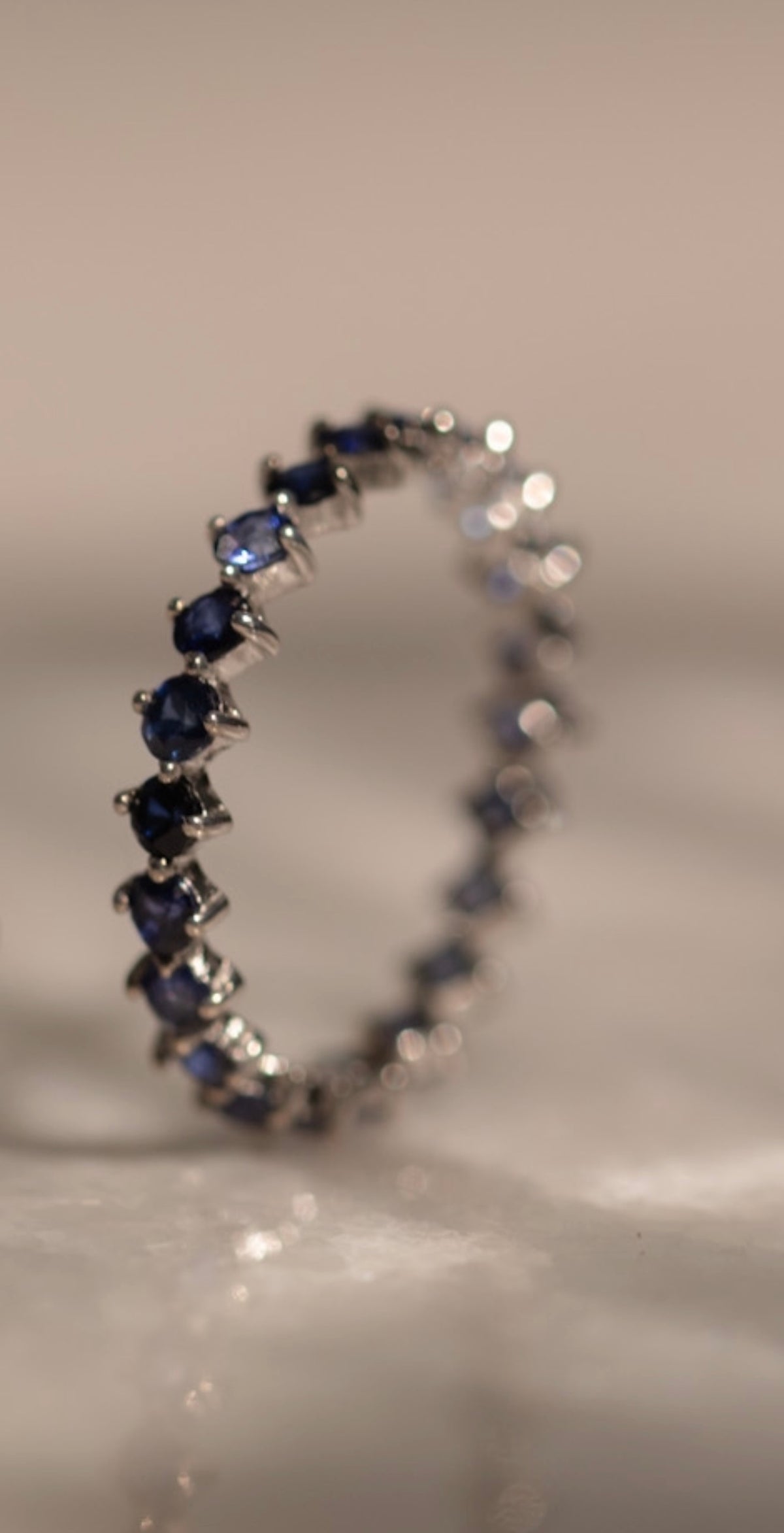 Anillo Himera in Sapphire
