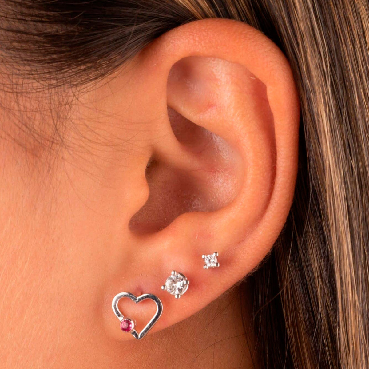 Aretes Sweet Ruby