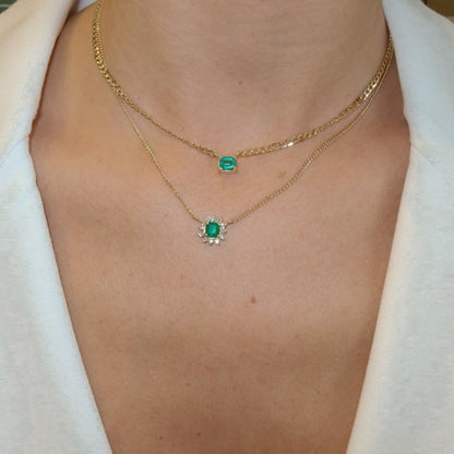 Gargantilla emerald bar