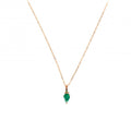 Gargantilla Tiny Emerald Drop
