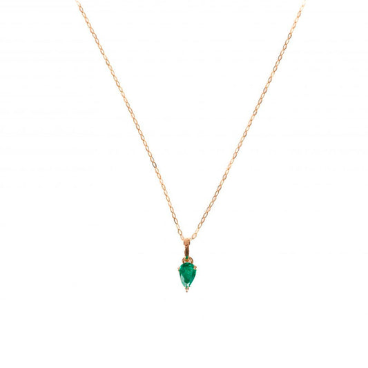Gargantilla Tiny Emerald Drop