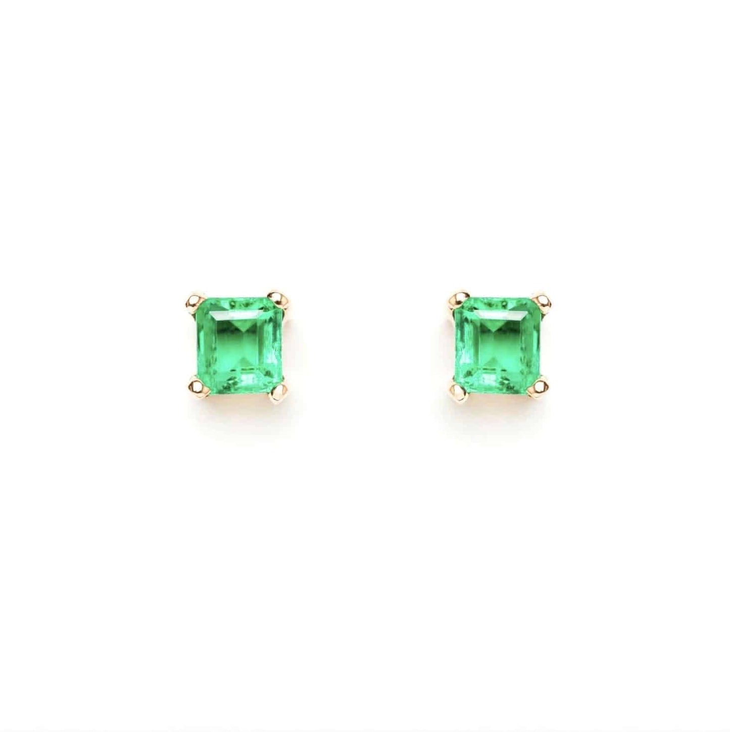 Aretes Square Emerald