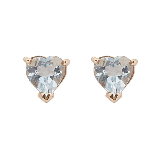 Aretes Heart Topaz
