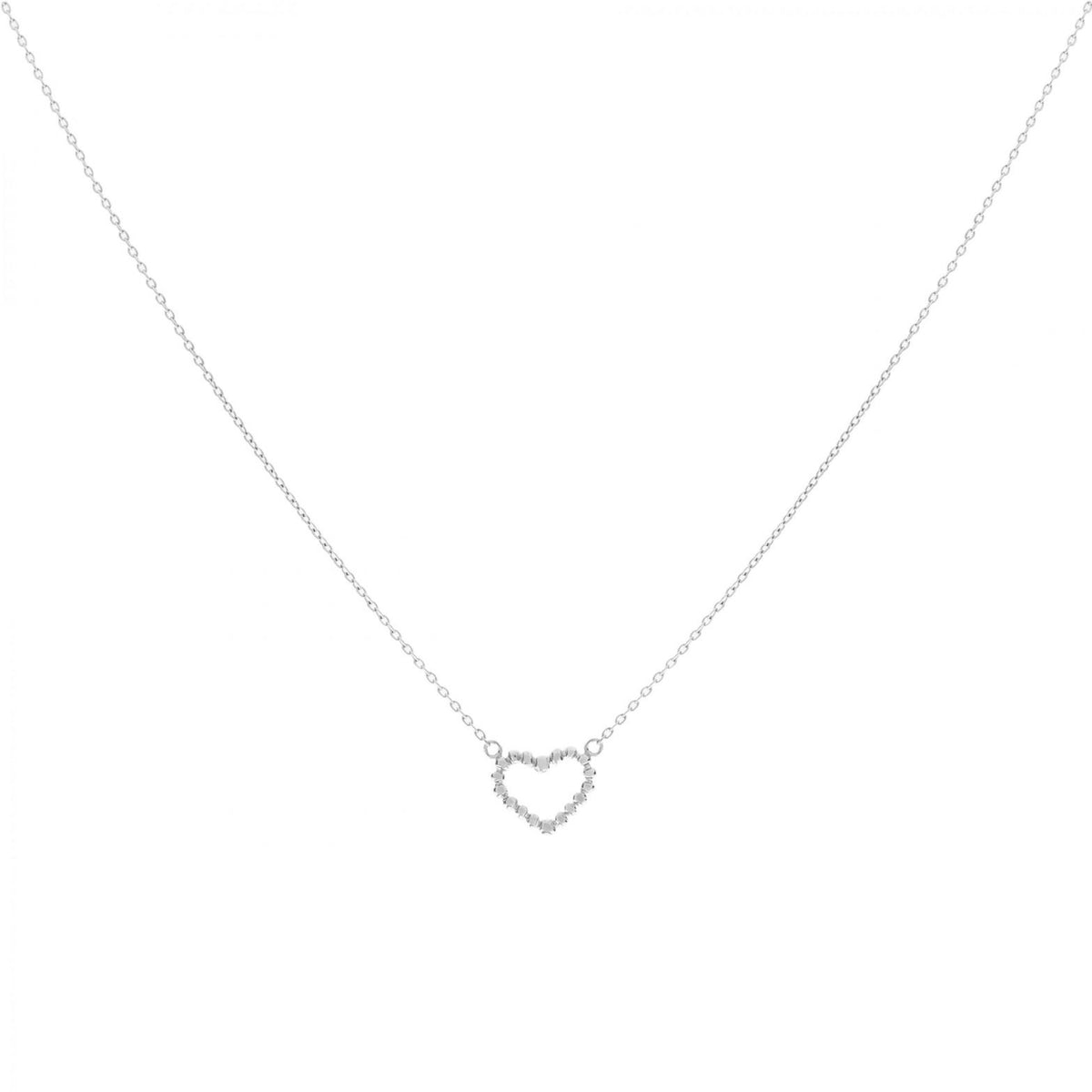 Gargantilla Warm Heart in White