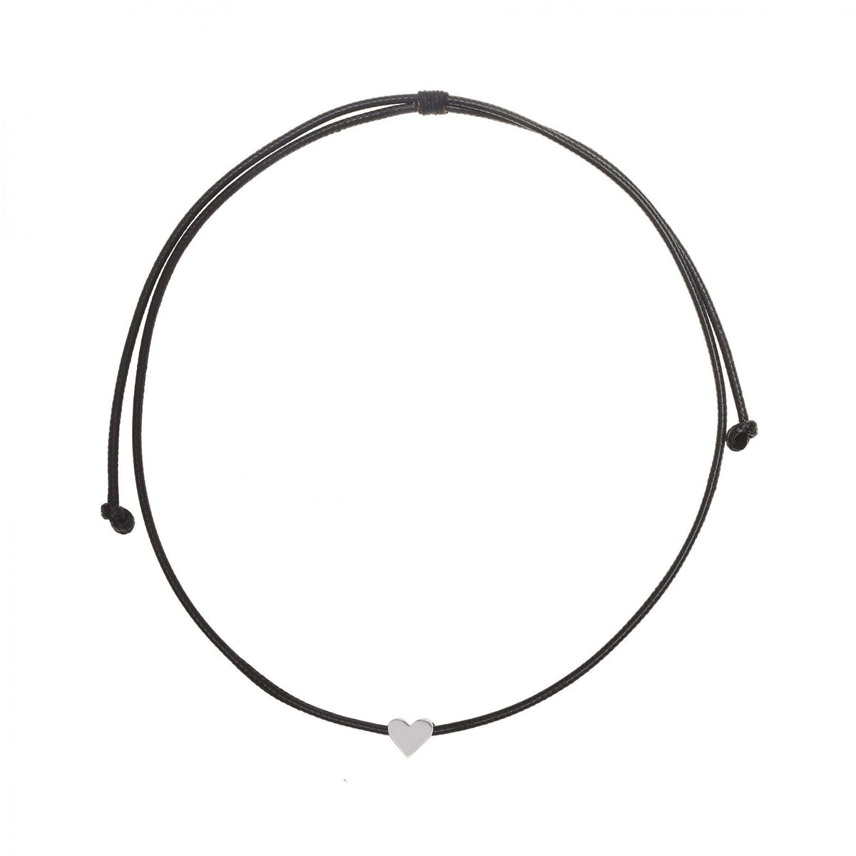 Choker Kind Heart in White