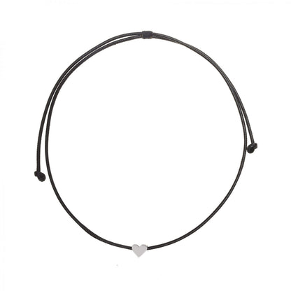 Choker Kind Heart in White