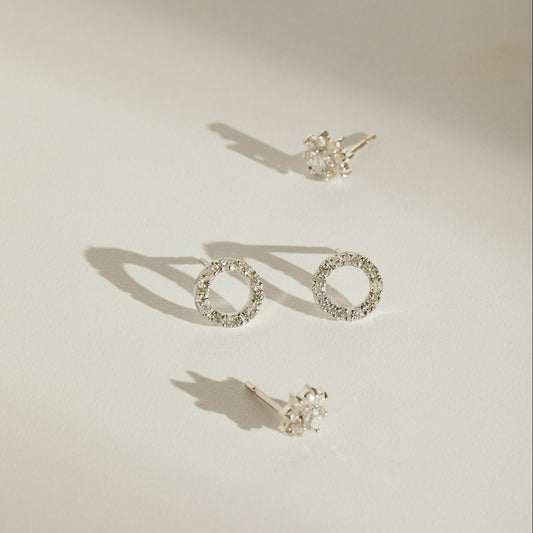 Frosted Diamond Halo